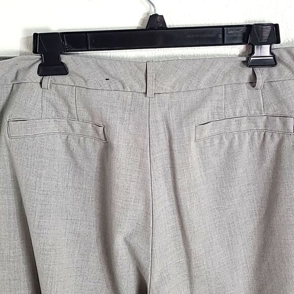 Worthington Curvy Fit Dress Pants, Light Gray or Silver, Size 18 - Picture 4 of 8